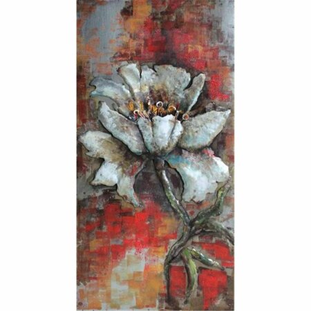 WALL-TO-WALL Primo Mixed Media Sculpture - Garden Rose 1 WA2573272